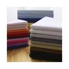 Plain Fabric Wholesale Cheap Plain Solid Color Cotton Poplin Fabric Garment Poplin Fabric
