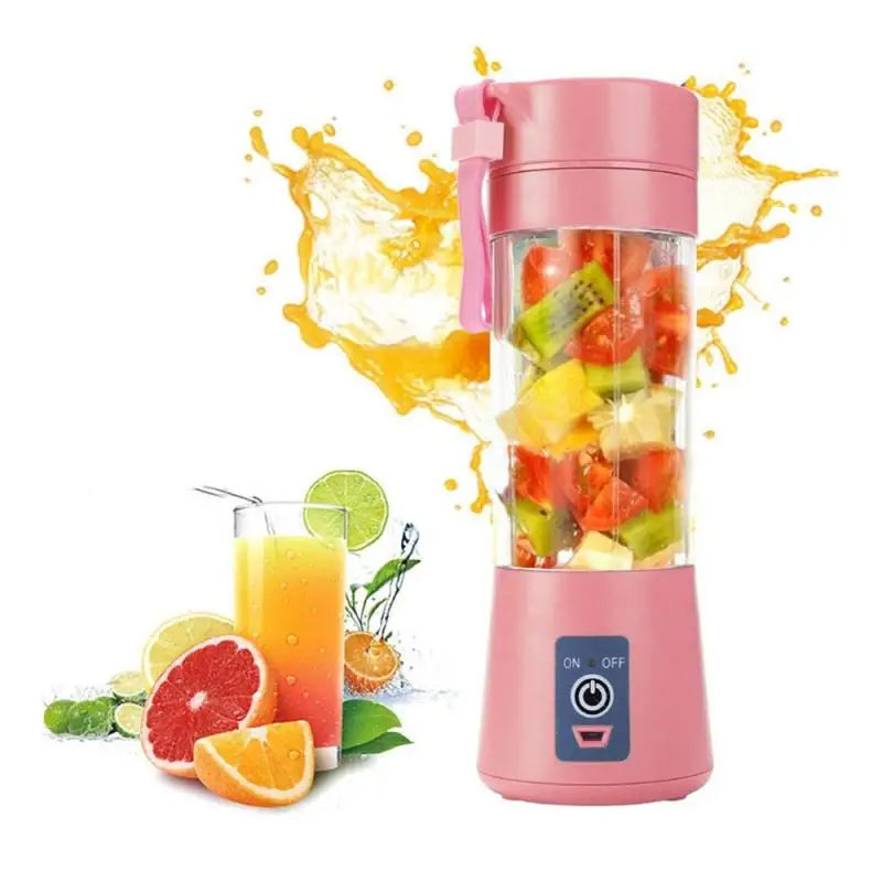 Fruit Juicer Rechargeable Electric Juice Mixer Machine Portable Blender Fruit Juicer Cup 