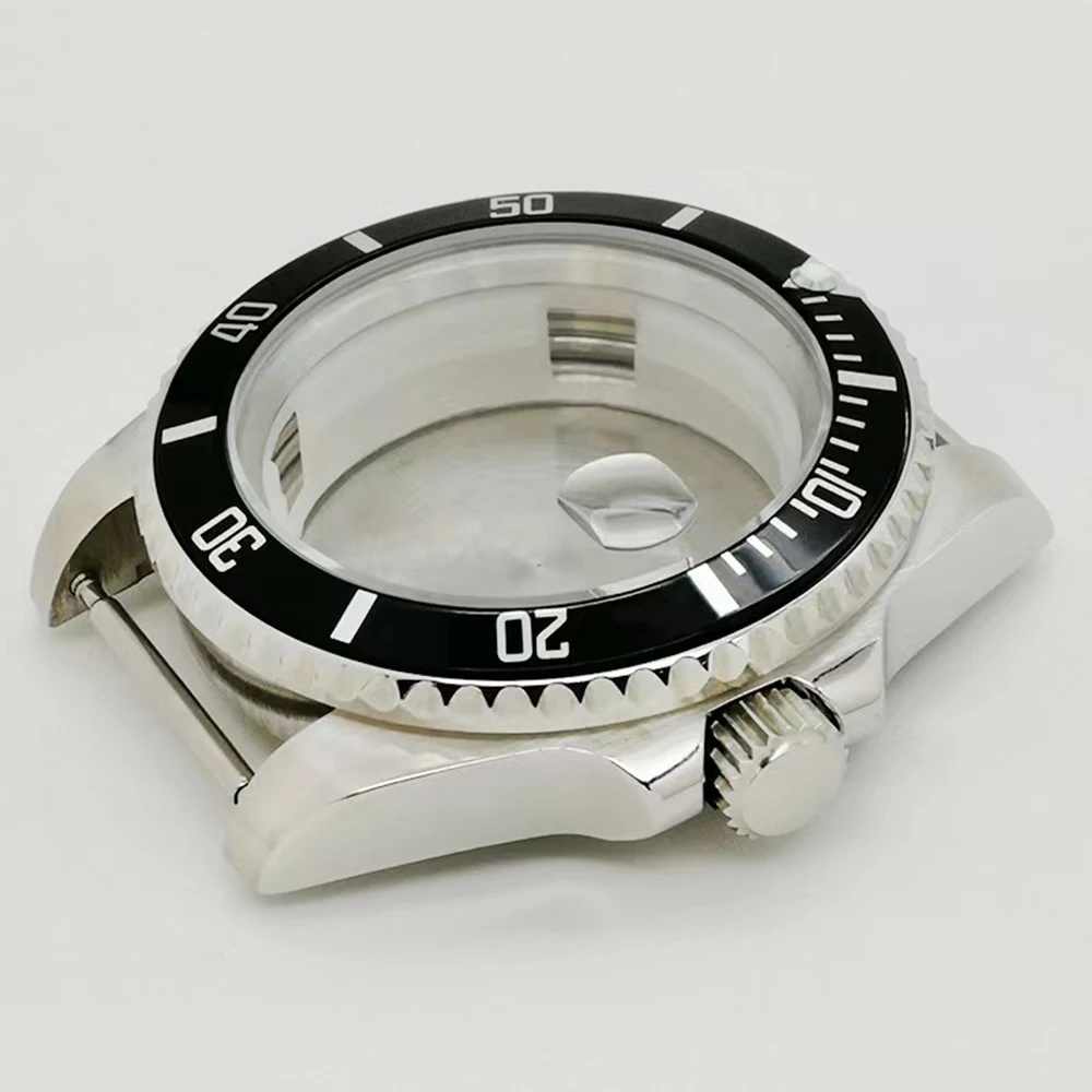 40mm 316l Stainless Steel Watch Case For Rlx Sub Gmt 2813 8200 8215 2836 30 Meter Waterproof