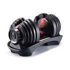 Gym Equipment Workout Gym Equipment Dumbbell Set Weight Lifting Training 24Kg Adjustable Dumbbells Buy Online