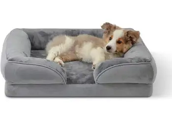 Pet sofa removable cover waterproof lining dog house soft pet beds detachable breathable dog bed