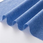 Fabric Linen Cotton Fabric Linen Cotton Modern Design Pure Blue Poplin Fabric Linen Cotton Fabric