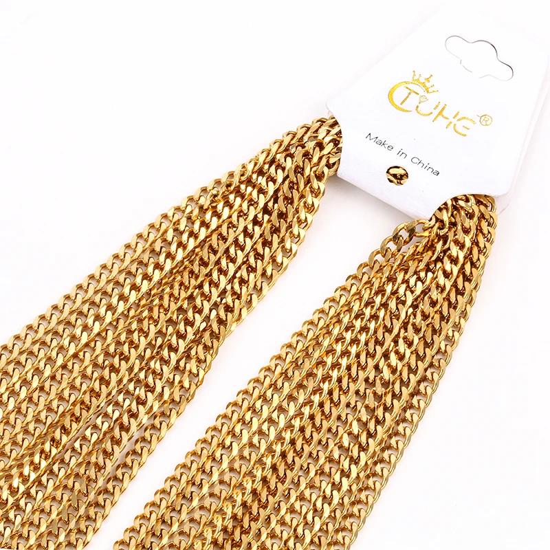 Buy Stainless Steel Rope Chain,Gold 