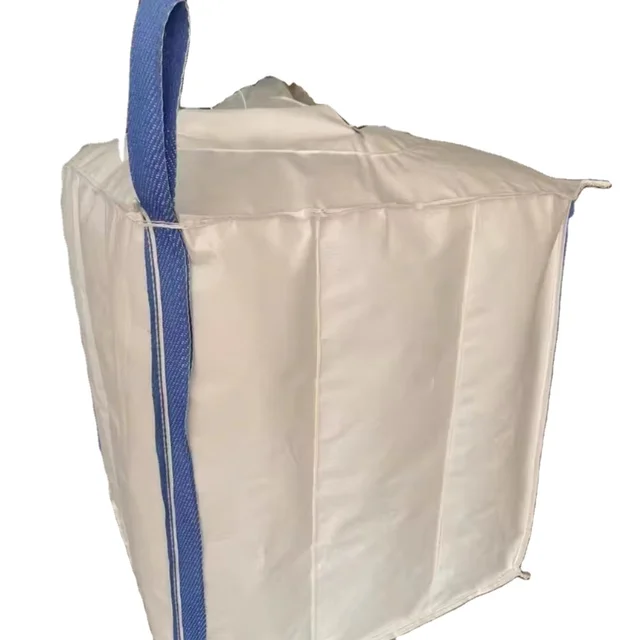 PP Polypropylene Woven Inner Baffled Jumbo Sand Bag Eco-friendly Bulk Recycling Flexible Container FIBC Breathable Baffle