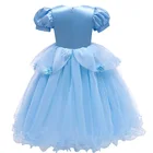 Girls Princess Dress Fancy Costume Role Play Ball Gown Halloween Party Dress Up