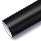 Film Factory Direct 1.52*18m Matte Satin Black PVC Self Adhesive Bubble Free Car Wrap Car Sticker Vinyl Film