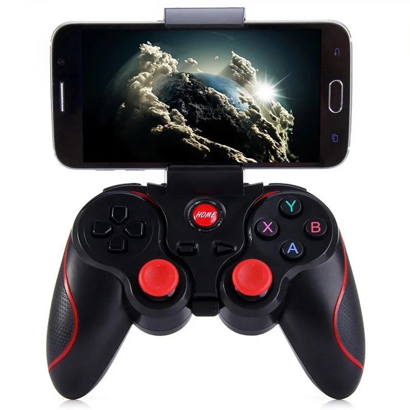 Newest Gamepad X3 wireless BT game controller T3 directly connected with android IOS smart phone