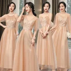 Bride's High Quality Embroidery Delicate New Bride's Wedding Gauze Slim Lace Bridal Gowns Jewel Neck