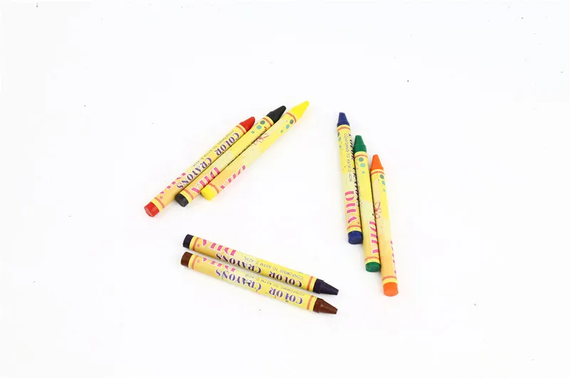 Kids Art Set  Gift Custom Logo Item 8 Coloring Set  Excellent Kids Art 1-8 Color Crayon Pencil Crayon Wax