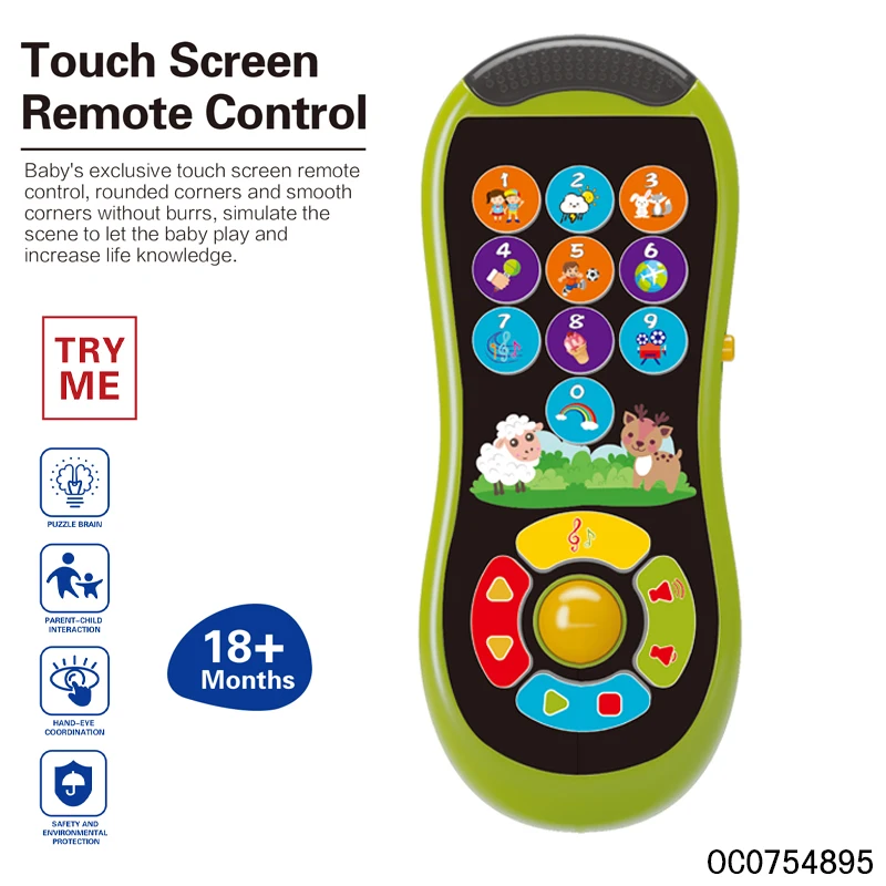 Touch screen baby educational musical mobile baby toy small mobile phone