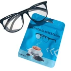 Lens Cleaning Custom Logo Anti-fog Spray Eyeglasses Cloth Lens Microfiber Cleaning Cloth For Glasses