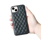 2022 Luxury Colorful PU Leather Precise Metal Camera Women Man Phone Case For Phone 14 13 Pro Max