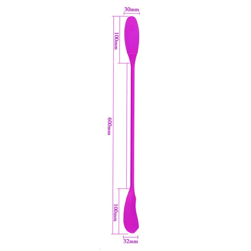 Rechargeable Dual Vibrator 7 Speeds Double Head Jump Egg Bullet Dildo Vibrator Anal Butt Plug Adult Sex Toy For Couple Men Women