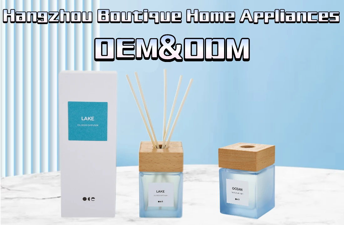 product custom matte glass bottle perfume essential oil reed aroma reed diffuser sets wholesale fragrance scented diffuser for home-0