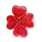 Gift Soap Wedding Gift Transparent Handmade Oil Heart Shape Rose Soap