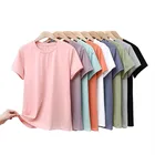 Plain Shirts Cheap Price 180gsm 100% Cotton Custom LOGO Printing Plain White T Shirts