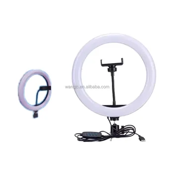 Factory Direct Price New smart mobile phone tripod 10-inch ring light LED light