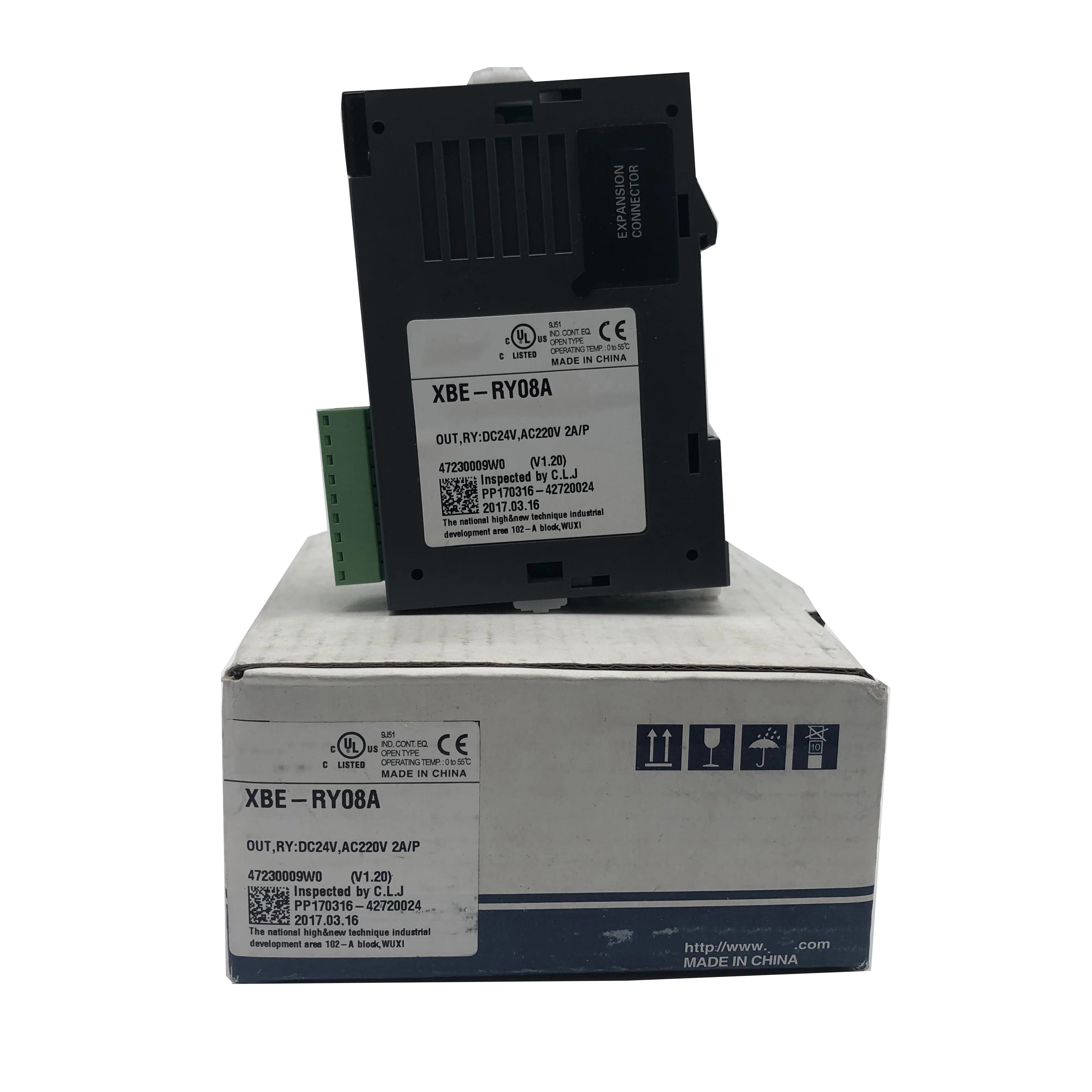 new original xbe ry08a xbe series plc relay output expansion module with 8 channel relay output it features reliable contact output strong load driving capability and excellent anti interference performance-4