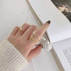 Plated Ring Silver Ready To Ship High End Gold Plated Ring Pearl Ring Silver