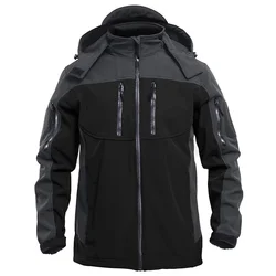 Outdoor Fleece Thermal Winter Sport Jacket Fleece Coat Windproof Mountain Clothes Men's Hunting  Cycling Jackets