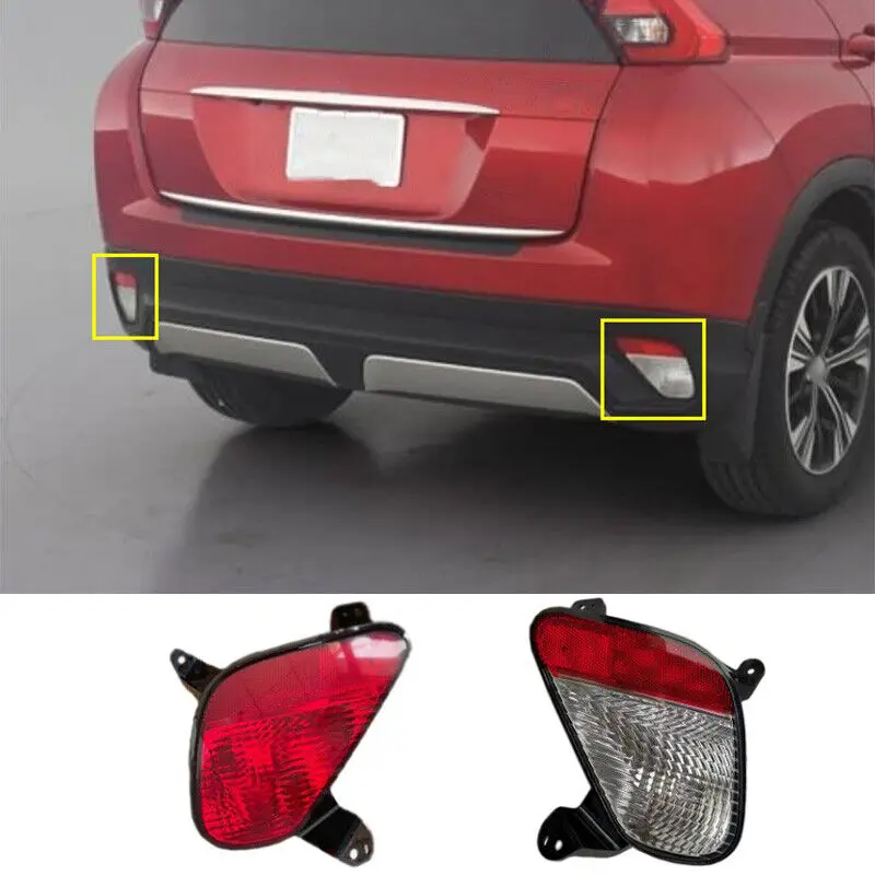 prodotto per mitsubishi eclipse cross 2018 2020 sostituzione paraurti posteriore fendinebbia luce di retromarcia-35