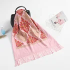 Scarf Scarf Chinese Style Tassel Multicolor Oem Spring Double Happiness Embroidered Long Scarf