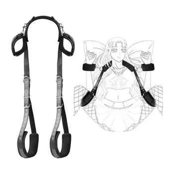 Adjustable Wrist Thigh Restraint Ropes And Soft Bdsm Sex Bondage Set