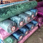 Crushed Velvet Fabric Wholesale Cheap Sofa Fabric Ice Crushed Spun Velvet Upholstery Crushed Fabric For Sofa