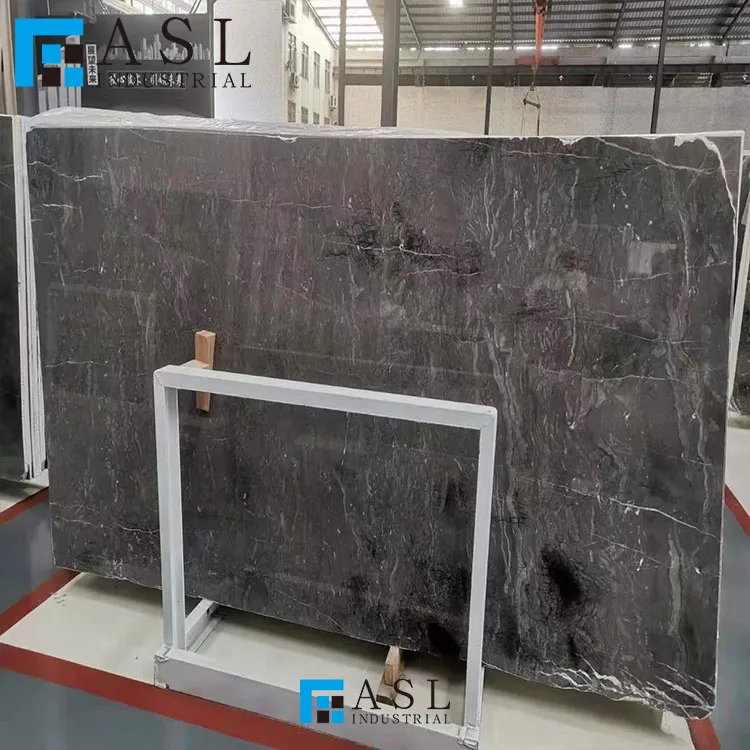 Italy Wyndham grey marble tile and slabs China naturlike atlantis ocean gray type marble of ziarat 24x24