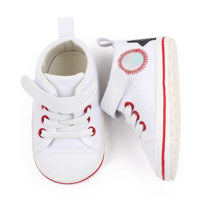 High Quality Soft Sole Canvas Baby Sneakers for Boys and Girls Spring Autumn 2025 supplier