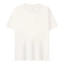 OEM Wholesale Custom Logo Printing 100% Cotton Blank Plain Unisex Children's T-shirt