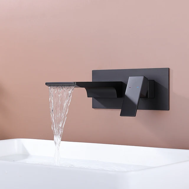 luxury bathroom Concealed faucet with single function for water discharge faucet kitchen hotel apartment tap smart