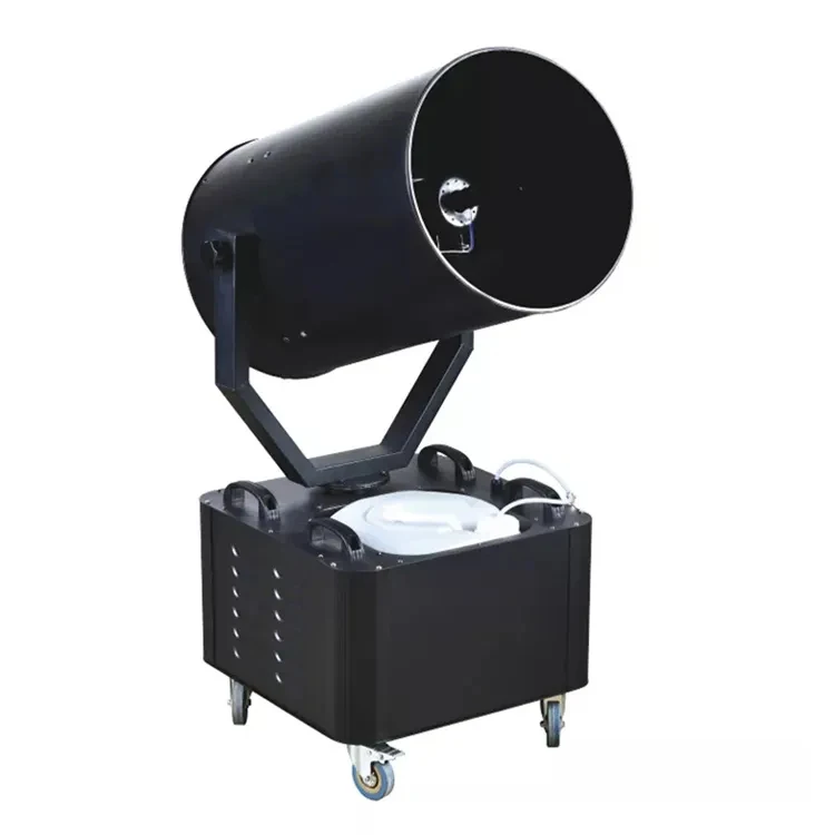 Stage Effect Equipment Snow Cannon Machine Dmx Remote Control 3000W Moving Head Snow Machine
