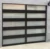 Automatic electric garage door perspective glass PC aluminum shop warehouse black glass customized doors  alloy rolling up