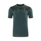 SANQIANG Wholesale Lightweight Fitness Apparel Tracksuits Men's Merino Core Spun Printed S/S Top