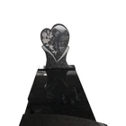 Memorial Germany Style Tombstone Orion Blue Granite Cemetery Flower Headstone And Memorial