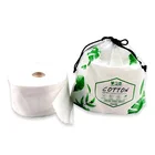 Dry Wipes 100% Cotton Material Fragrance Free No Chemical Quality Facial Dry Wipes For Lady And Baby