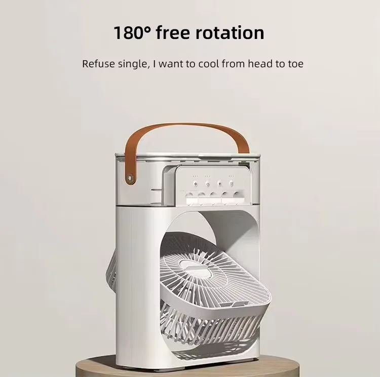 Portable Home Air-cooled Fan, LED, USB - detail 10