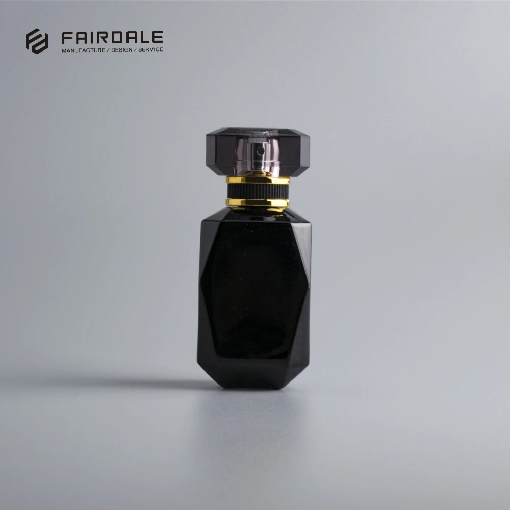 black glass perfume bottles wholesale