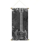 Decoration Hanging Club Custom Indoor Decoration Fabric Wall Hanging Poster Scroll Banner For Club
