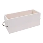 Box Plant Pine Flower Box Rectangle Plant Pots With Handles