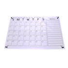 APEX Dry Erase Custom Transperant Acrylic Planner Weekly Acrylic Calendar With Marker Pen