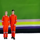 Polyester Cotton Fabric Workwear Uniforms Factory Polyester Cotton Fabric 80%T/20%C 108*58 Twill Bleached White