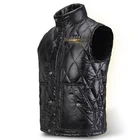 Down Waistcoat Hot Sale Black Rapid Heating Fashion White Duck Down Mens Heated Waistcoat