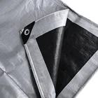 Dark Sheet 150g/m2 8*12ft 3*4M Dark Heavy Duty China PE Tarpaulin Sheet