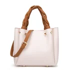 Bag Ladies SAK CO Tote Bag Women's PU Leather Handbag Ladies Crossbody Bag Handbags Simple Women's Single Shoulder Bag