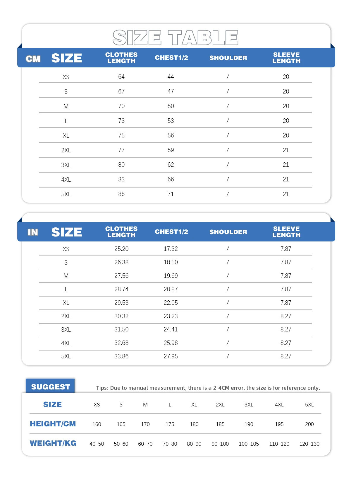 custom t-shirts with different sizes custom t-shirts with different sizes