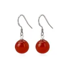 Red Earrings Earring Red Agate Earrings Agate Ornament Personalized Jewelry Earring Studs For Women