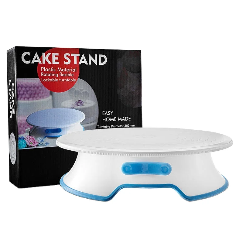 Baking tools cheap Table Decor Ceramic Wedding Cake Stand pan Sweet Rrotating adjustable decorating table