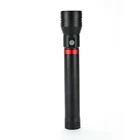 Led Torch Led Hot Sale OEM Zoomable Long Shot Silicone Buttons LED Aluminium Torch For Hiking